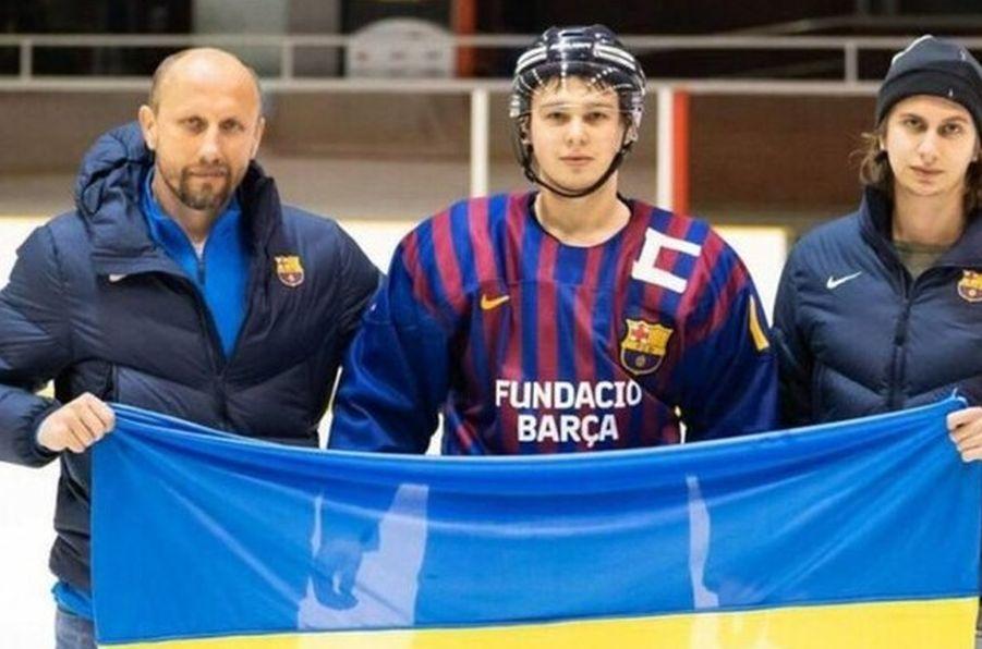 Російські хокеїсти хотіли побити українців з Барселони, але отримали відсіч
