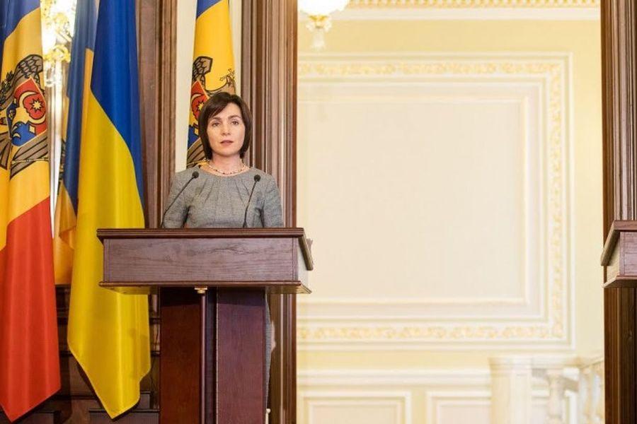 Мая Санду наголосила, що протести в Молдові фінансуються з РФ